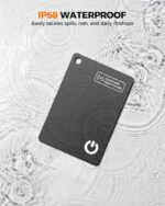 Air Tag Card Wallet Tracker Card,1.6mm Thin,Waterproof Smart Bluetooth Tags,Item Tracker/Finder Compatible with Apple Find My (iOS Only), for Suitcases,Bags,Passports,Luggage - Image 3