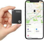 Air Tag Card Wallet Tracker Card,1.6mm Thin,Waterproof Smart Bluetooth Tags,Item Tracker/Finder Compatible with Apple Find My (iOS Only), for Suitcases,Bags,Passports,Luggage