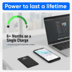 ReFind Card Tracker (Samsung Only) - Slim and Durable Smart Tag for Wallets, Bags, Suitcases and Luggage. Rechargeable Wallet Tracker Compatible with Samsung SmartThings App - Image 4