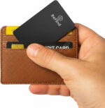 ReFind Card Tracker (Samsung Only) - Slim and Durable Smart Tag for Wallets, Bags, Suitcases and Luggage. Rechargeable Wallet Tracker Compatible with Samsung SmartThings App