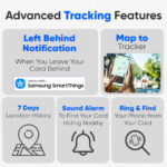 ReFind Card Tracker (Samsung Only) - Slim and Durable Smart Tag for Wallets, Bags, Suitcases and Luggage. Rechargeable Wallet Tracker Compatible with Samsung SmartThings App - Image 7