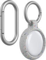 OtterBox AirTags Case for AirTag, Shockproof, Drop Proof, Ultra-Slim, Protective Soft Touch Thin Case for Apple AirTags, Includes Carabiner, Shower - Image 4