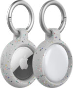 OtterBox AirTags Case for AirTag, Shockproof, Drop Proof, Ultra-Slim, Protective Soft Touch Thin Case for Apple AirTags, Includes Carabiner, Shower - Image 9