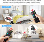 Key Finder with EXtra Transmitter, CHLOVOE Item Finder with 85dB Loud Beeps, Wireless Item Tracker, Keys, Wallet, Phone, Glasses, Luggage, Pet Tracker - Image 4