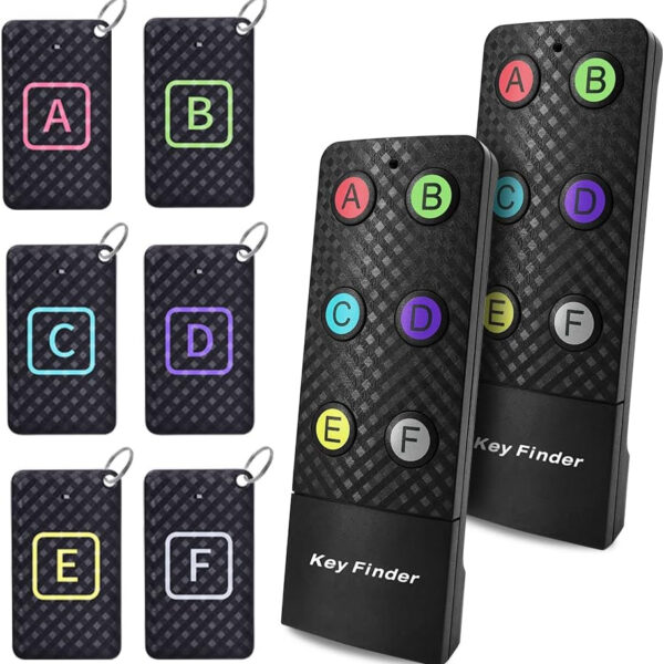 Key Finder with EXtra Transmitter, CHLOVOE Item Finder with 85dB Loud Beeps, Wireless Item Tracker, Keys, Wallet, Phone, Glasses, Luggage, Pet Tracker