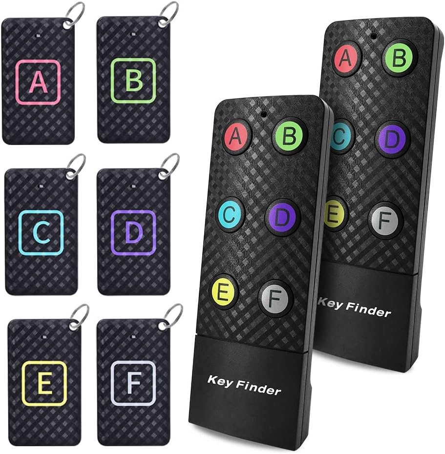 Key Finder with EXtra Transmitter, CHLOVOE Item Finder with 85dB Loud Beeps, Wireless Item Tracker, Keys, Wallet, Phone, Glasses, Luggage, Pet Tracker