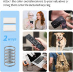 Key Finder with EXtra Transmitter, CHLOVOE Item Finder with 85dB Loud Beeps, Wireless Item Tracker, Keys, Wallet, Phone, Glasses, Luggage, Pet Tracker - Image 6