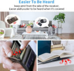 Key Finder with EXtra Transmitter, CHLOVOE Item Finder with 85dB Loud Beeps, Wireless Item Tracker, Keys, Wallet, Phone, Glasses, Luggage, Pet Tracker - Image 7