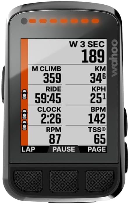 Wahoo Fitness ELEMNT BOLT V2 GPS Cycling/Bike Computer,Black