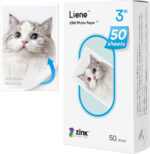 Liene Zink Photo Paper 2x3", Premium Printer Paper (50 Sheets) With Adhesive Back, Waterproof, Smudge Proof, Tear Proof, Instant Photo Paper Compatible With 2x3" Photo Printer Scrapbook
