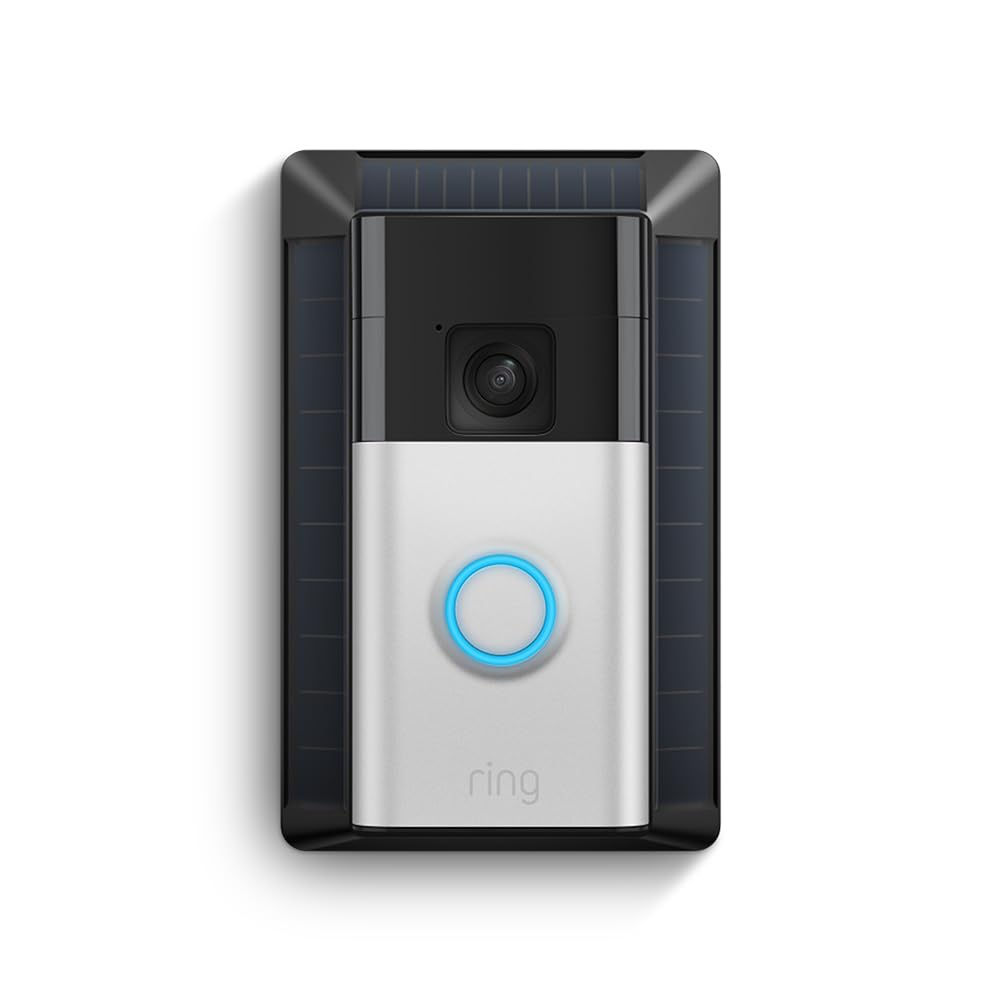 New Ring Solar Charger for Battery Video Doorbell