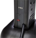 Pro Elec EXTENSION TOWER 10-GANG + NEON, BLACK - Image 4