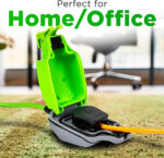 STATUS 1 Socket Extension Lead, 2m, Green, Outdoor Extension Cable, Waterproof, IP54 Rated, 13 Amp Plug, Heavy Duty Socket, Ideal for Garden Power Tools, DIY Use (1W2M13AIP54S6) - Image 6