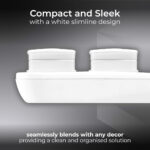 Masterplug Six Socket Extension Lead, 2 Metre Cable, Unswitched, 6-Way Plug Extension Cable, Power Strip, Basic Power, Black, 13A, 6G, 2m, BSG210NB - Image 9