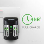Energizer Recharge Pro - Battery Charger for AA & AAA Batteries - 4x AA Rechargeable NiMH Batteries Included - Fast Charging with Charge Status Indicators and Auto Safety Shut Off - Image 8