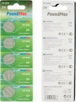 5 x PoundMax 2032 CR2032 3V Lithium Batteries - Image 4
