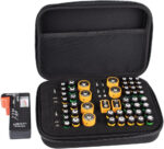 Venom Battery Storage Case and Organiser with Battery Charge Tester