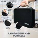 140 Battery Case With Tester | Large Capacity Organiser Storage Case Bag for AAA, AA, 9V Flat, C and D Size Batteries (Not Included) - Image 4