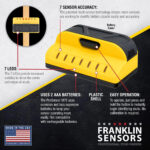 Franklin Sensors ProSensor M70 Stud Finder with 7-Sensors, Wood & Metal Stud Detector/Wall Scanner - Image 9