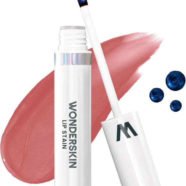 Wonderskin Wonder Blading All Day Lip Stain Peel Off Masque - Long Lasting, Waterproof and Transfer Proof Nude Lip Tint, Matte Finish Peel Off Makeup (Whimsical Masque)