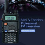 BAOFENG BF UV-5R 8-Watt Dual Band Two-Way Radio (144MHz-146MHz VHF & 430MHz-440MHz UHF) Includes Full Kit, Black - Image 9