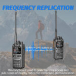 Radtel RT-920 Walkie Talkie 8W Long Range Programmable Bluetooth Two-Way Handheld Radio, SW MW LW CB 27MHz -126dBm Receive SSB AM FM Noise-Reduction NOAA - Image 4