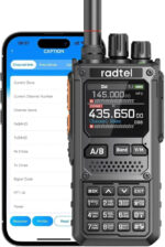 Radtel RT-920 Walkie Talkie 8W Long Range Programmable Bluetooth Two-Way Handheld Radio, SW MW LW CB 27MHz -126dBm Receive SSB AM FM Noise-Reduction NOAA