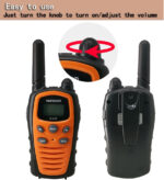 Walkie Talkies Rechargeable for Adults, Long Range PMR Two Way Radios Walky Talky with Flashlight VOX 1200 mAh Battery - Image 3