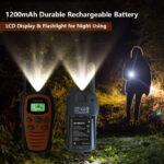 Walkie Talkies Rechargeable for Adults, Long Range PMR Two Way Radios Walky Talky with Flashlight VOX 1200 mAh Battery - Image 6