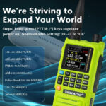 TIDRADIO TD-H3 Plus Ham Radio Bluetooth-headphone-connectable Amateur Radio, Wireless Programming, Airband Receive UK, Walkie Talkies for Adults,Two Way Radio Communication-1 Pack,Green - Image 7