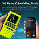 TIDRADIO TD-H3 Plus Ham Radio Bluetooth-headphone-connectable Amateur Radio, Wireless Programming, Airband Receive UK, Walkie Talkies for Adults,Two Way Radio Communication-1 Pack,Green - Image 9