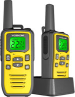 Professional Long Range Rechargeable Walkie Talkies for Adult, FM Two Way Radios 36 Channels