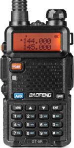 BAOFENG GT-5R Upgraded Walkie Talkie LEGAL Dual Band Two Way Radio, Long Range Handheld Amateur Radio with 144-146/430-440MHz, 128 Channels, 1800mAh Battery, Headset for Adults, Support CHIRP