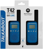 Motorola T42 Talkabout PMR446 2-Way Walkie Talkie Portable Radio’s (Pack of 2) – Blue - Image 8