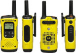 Motorola Tlkr T92 H2O PMR446 2-Way Walkie Talkie Waterproof Radio Quad Pack with Travel Case