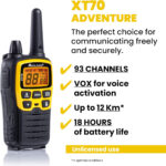 Midland - Adventure Premium Case Walkie Talkies XT70 with 2 Headset, Full Optional Valibox, Long Range Walkie Talkies for Adults with 69 LPD, 24 PMR446 Channels, 12 km Communication Range, 18h Battery - Image 3