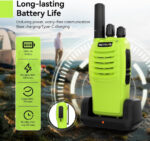 Retevis H777 Walkie Talkies, PMR446 Walkie Talkies for Adults, Rechargeable Battery, Easy to Use, One-Key Alarm, Type-C, LED Light, Two Way Radio for Work Communication, Outdoor, Camping (3 Pack) - Image 3