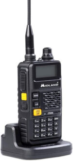 Midland - CT590 S 2 Way Radio, Dual Band VHF/UHF, 128 Programmable Channels, Digital Squelch - Two Way Radio with 50 CTCSS Tones, 208 DCS Codes, Backlit Display, 1500mAh Li-Ion Battery, Accessories - Image 5