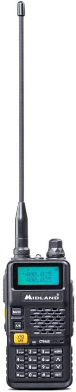 Midland - CT590 S 2 Way Radio, Dual Band VHF/UHF, 128 Programmable Channels, Digital Squelch - Two Way Radio with 50 CTCSS Tones, 208 DCS Codes, Backlit Display, 1500mAh Li-Ion Battery, Accessories - Image 6