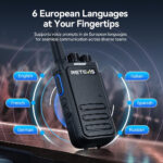 Retevis B64 Walkie Talkies, 6 Way Charger, 2 Way Radio with Bilateral AI Noise Cancelling, Professional Sturdy Out of Box, Walkie Talkie Headset for Bar, Club (Black, 6 Packs) - Image 9