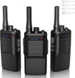 Walkie Talkies Long Range 3Pcs,Walkie Talkies for Adults Long Range,Rechargeable Two Way Radio,16 Channels Radios with TYPE-C Cable,Emergency Radio Camping Accessories for Outdoor,Hiking