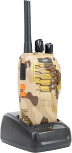 Pack of 8 portable radio stations PNI PMR R40 CAMO 0.5W, 16 PMR, Li-Ion 1200mAh with chargers and headphones included - Image 2