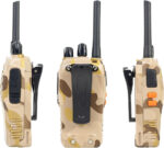 Pack of 8 portable radio stations PNI PMR R40 CAMO 0.5W, 16 PMR, Li-Ion 1200mAh with chargers and headphones included - Image 4