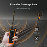Retevis C65B IP67 Waterproof Walkie Talkie, Professional Two Way Radio for Adults Long Range, Heavy Duty, Emergency Alarm for Outdoor Rescue, Construction (2 Pack) - Image 3
