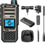 TK11(8) 999 Channels VHF/UHF Walkie Talkie, Rechargeable Long-Range Handheld Two-Way Radio with Spectrum analyzer, 10W Output, NOAA, 3000mAh Battery