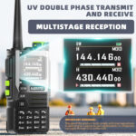 K61 Walkie Talkies, Two Way Radio with Wireless Clone Function, VOX, Noise Reduction, Programming Line, Rechargeable Walkie Talkie for Hiking Camping and Motorbikes (2pcs) - Image 9