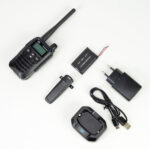 PNI DMR R45 portable radio station, digital and analog, 446MHz, 16 digital channels and 99 analog channels, voice recording function, Li-Ion 2000mAh battery - Image 7