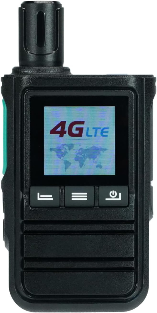 Retevis L61 Network 2 Way Radio, 4G Walkie Talkie Unlimited Distance with GPS, 2500 mAh, Type-C, Dual Sim Card, Long Range Rugged Smartphone for Self-Driving Tour, Travel and Emergency (Black, 1 Pcs)
