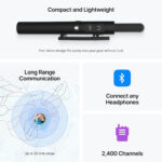Aleck Off Grid Bluetooth Walkie Talkie | 2-Way Radio with Headphone Connectivity | 2400 Channels, 16hr Battery, IP54 Weatherproof | Ski, Snowboard, Backcountry, Adventure & Off-Grid Use - Image 2
