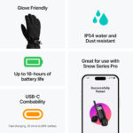Aleck Off Grid Bluetooth Walkie Talkie | 2-Way Radio with Headphone Connectivity | 2400 Channels, 16hr Battery, IP54 Weatherproof | Ski, Snowboard, Backcountry, Adventure & Off-Grid Use - Image 3